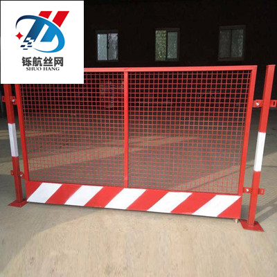 基坑围栏网安装案例
